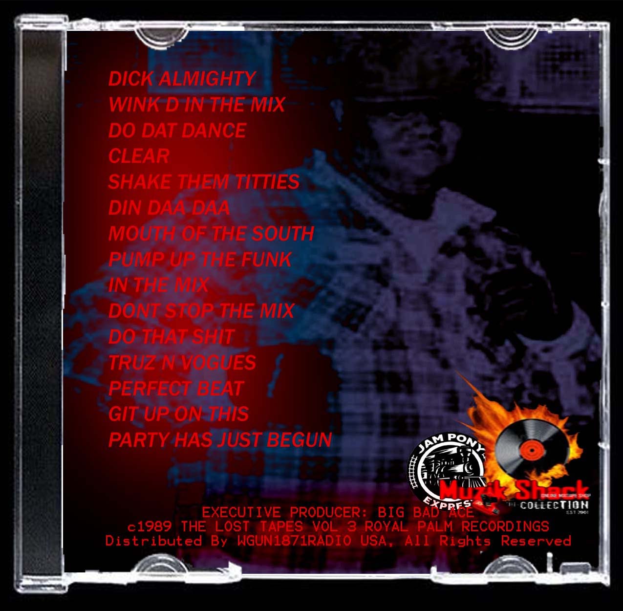 JAM PONY - THE LOST TAPE CLASSIC VOL 3 c1989