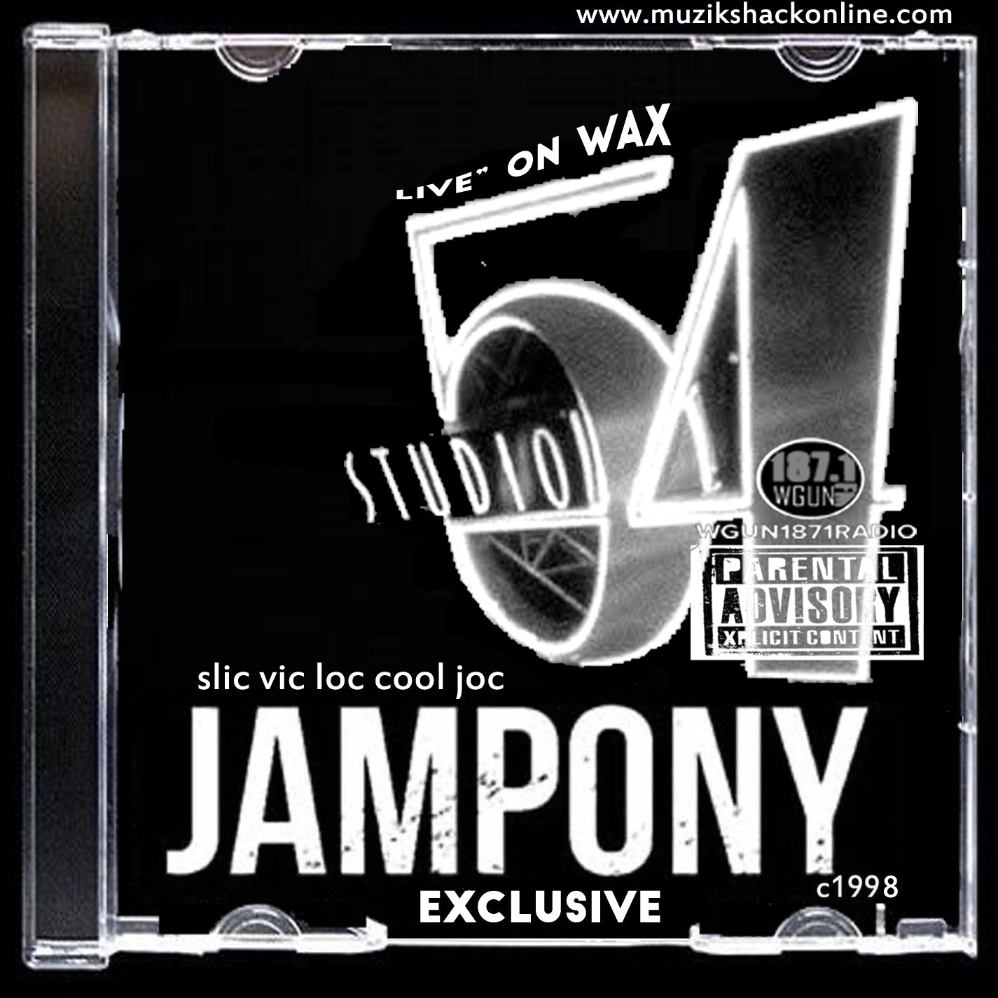 JAM PONY STUDIO 54 EXCLUSIVE (RARE COPY) c1998