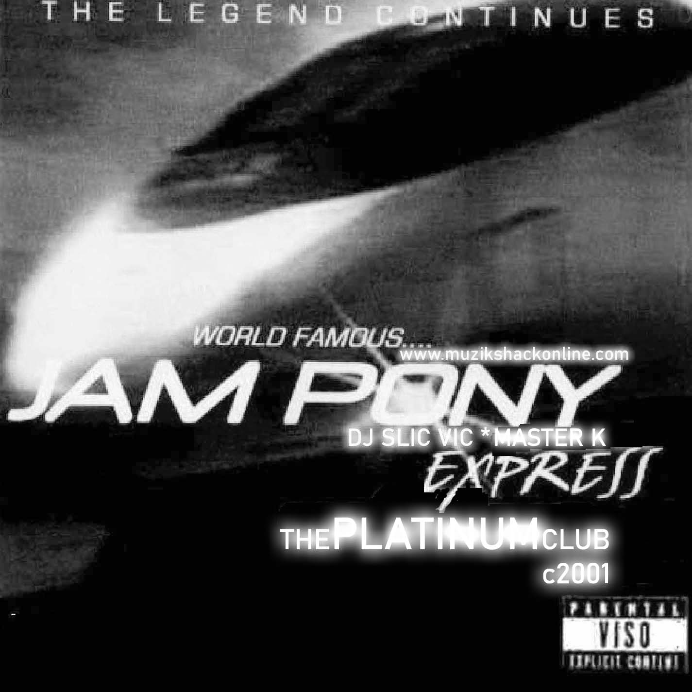 JAM PONY - PLATINUM CLUB PENSACOLA "LIVE" c2001