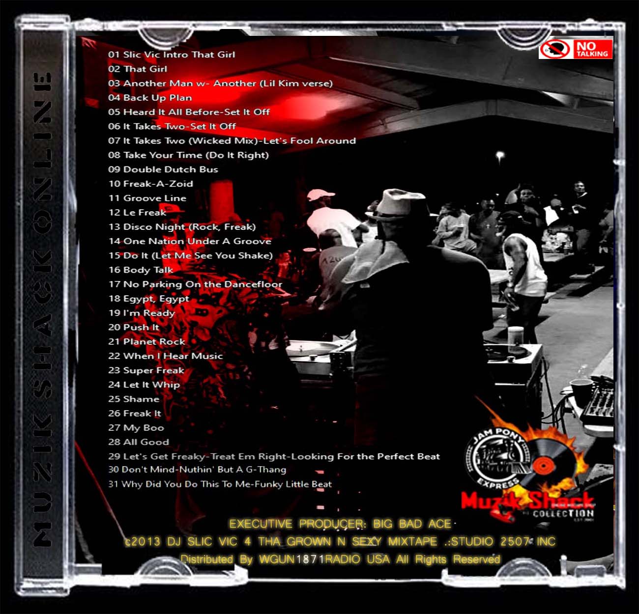 DJ SLIC VIC - 4 THA GROWN N SEXY MIXTAPE c2013