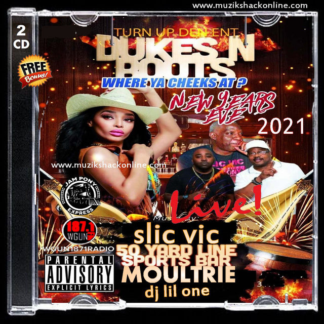 SLIC VIC - NYE BASH 50 YARDLINE MOULTRIE "LIVE" c2021