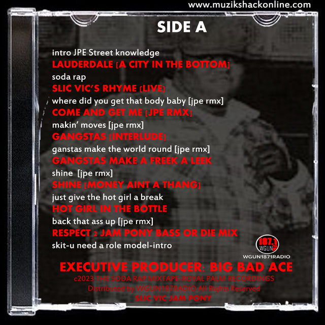 SLIC VIC - THE SODA RAP SET (SPECIAL MIXES EDITION) c2023