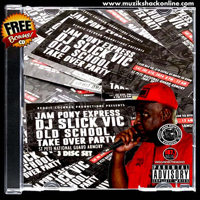 SLIC VIC - OL SKOOL TAKEOVER PARTY ST PETE VOL 3 c2024