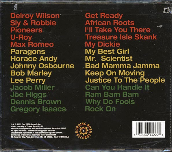 ROOTS REGGAE RASTA c2003