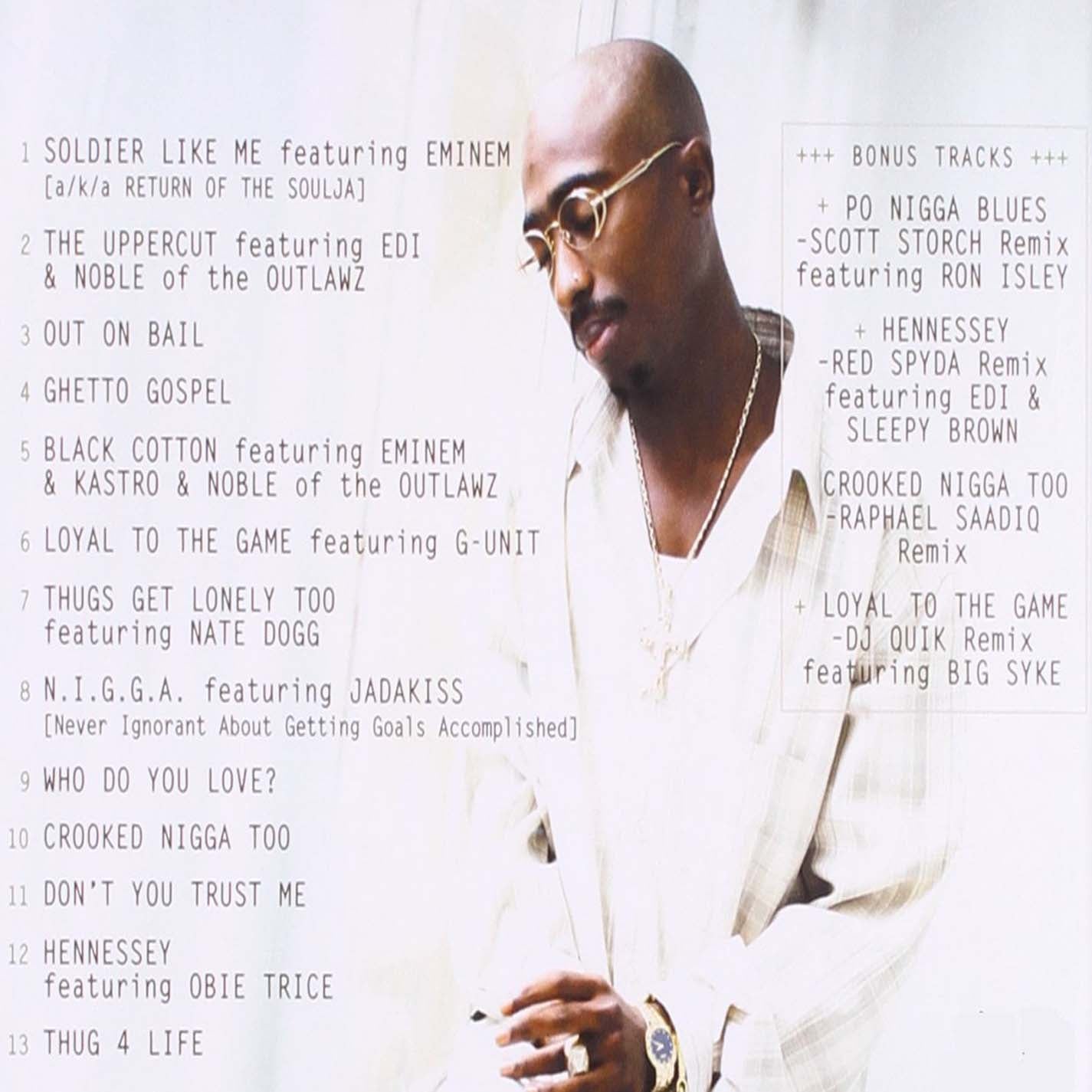 2 PAC - LOYAL TO THE GAME (CD LP) c2004