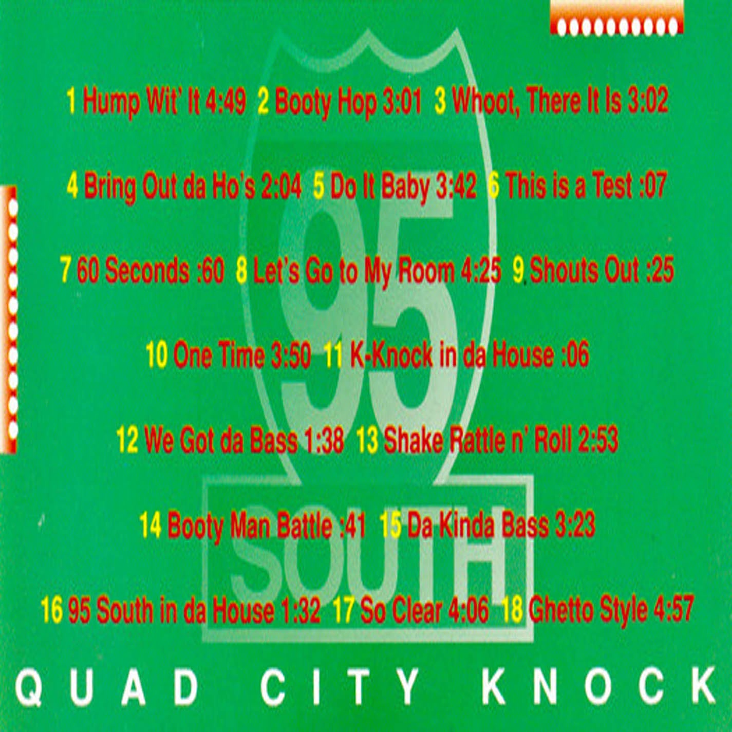 95 SOUTH - QUAD CITY KNOCK (CD LP) c1994