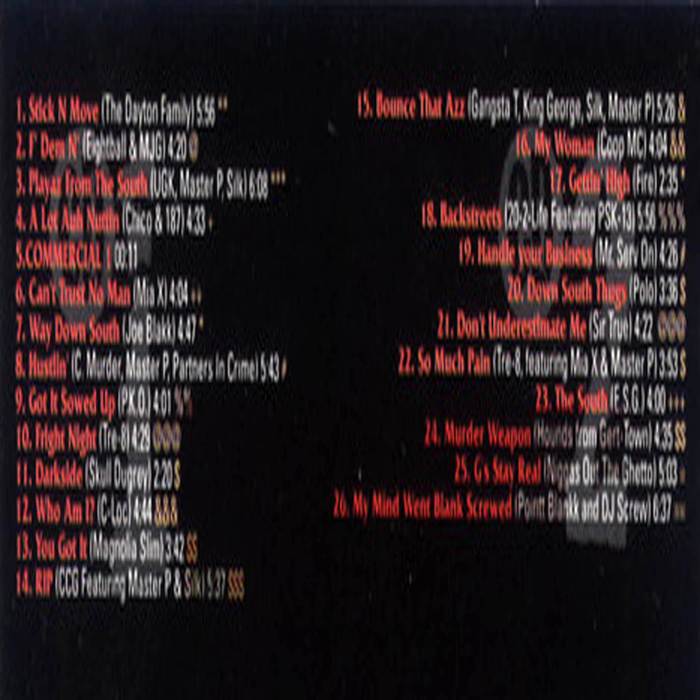 D0WN S0UTH HUSTLERS - B0UNCIN AND SWANGIN (CD LP) 2 DISC SET c1995