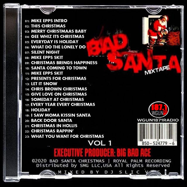 SLIC VIC - BAD SANTA VOL 1 (STUDIO COPY) c2020