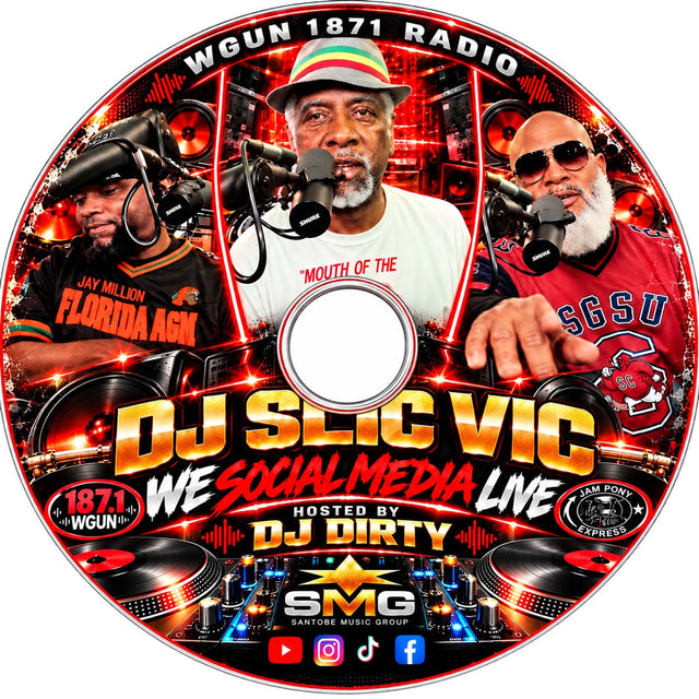 dj slic vic WE SOCIAL MEDIA LIVE dj dirty c2026
