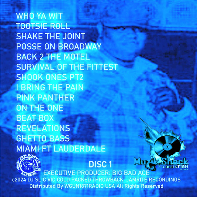 DJ SLIC VIC JPE - ICE COLD PACKED THROWBACKZ VOL 1 c2024