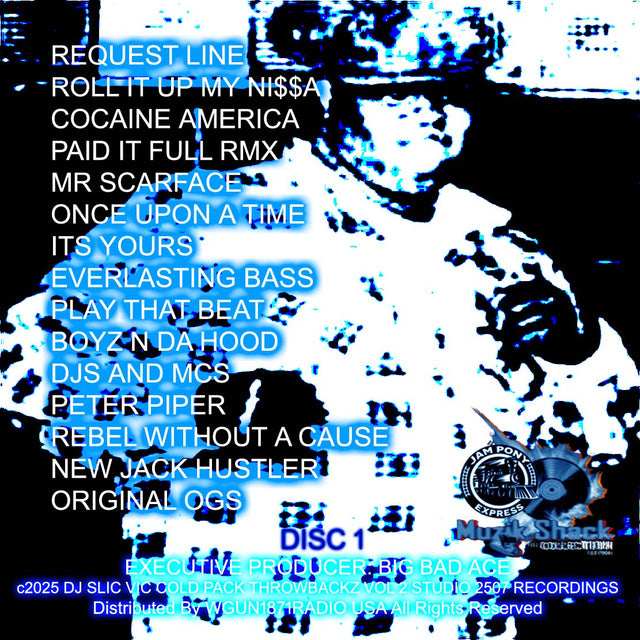 DJ SLIC VIC - ICE COLD PACKED THROWBACKZ VOL 2 c2025