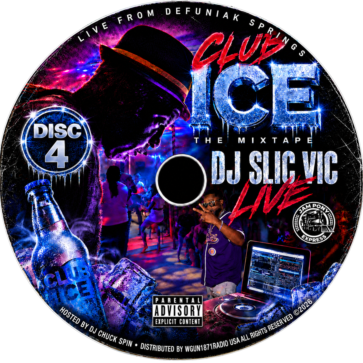 DJ SLIC VIC JPE - "LIVE @CLUB ICE DEFUNIAK SPRINGS c2026