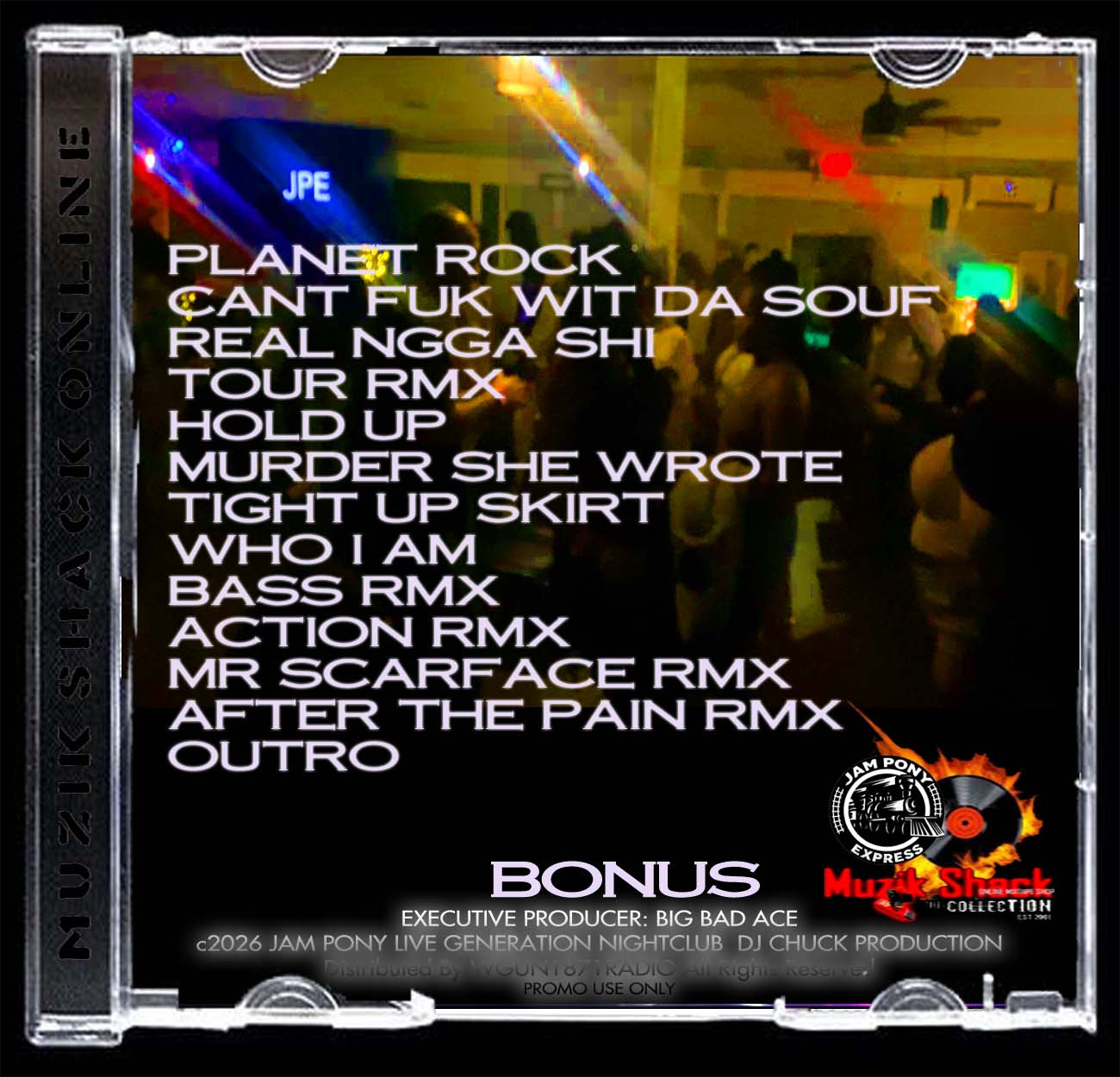 JAM PONY - GENERATIONS NIGHTCLUB EUSTIS FLA "LIVE" c2026