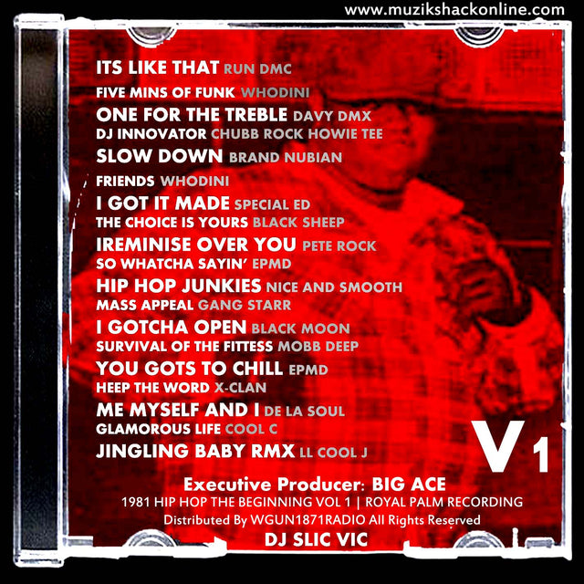 SLIC VIC - HIP HOP THE BEGINNINGS (BOXSET) c1981
