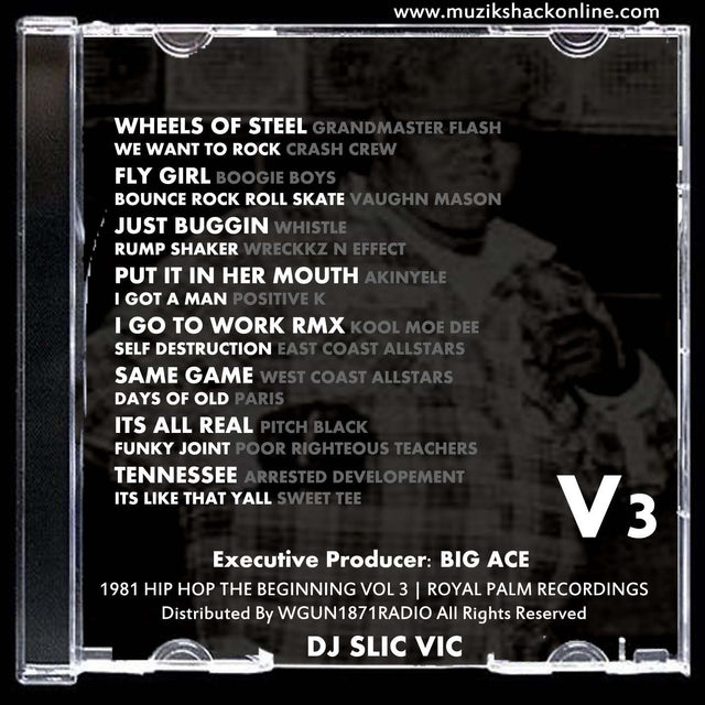 SLIC VIC - HIP HOP THE BEGINNINGS (BOXSET) c1981