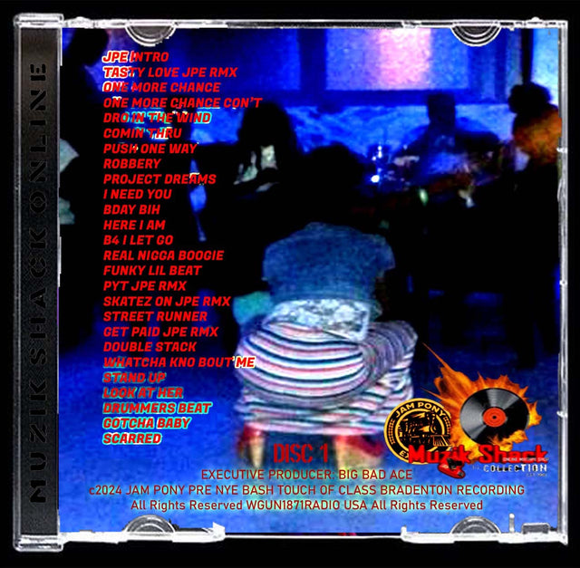 JAM PONY - NYE BASH TOUCH OF CLASS "LIVE" c2024