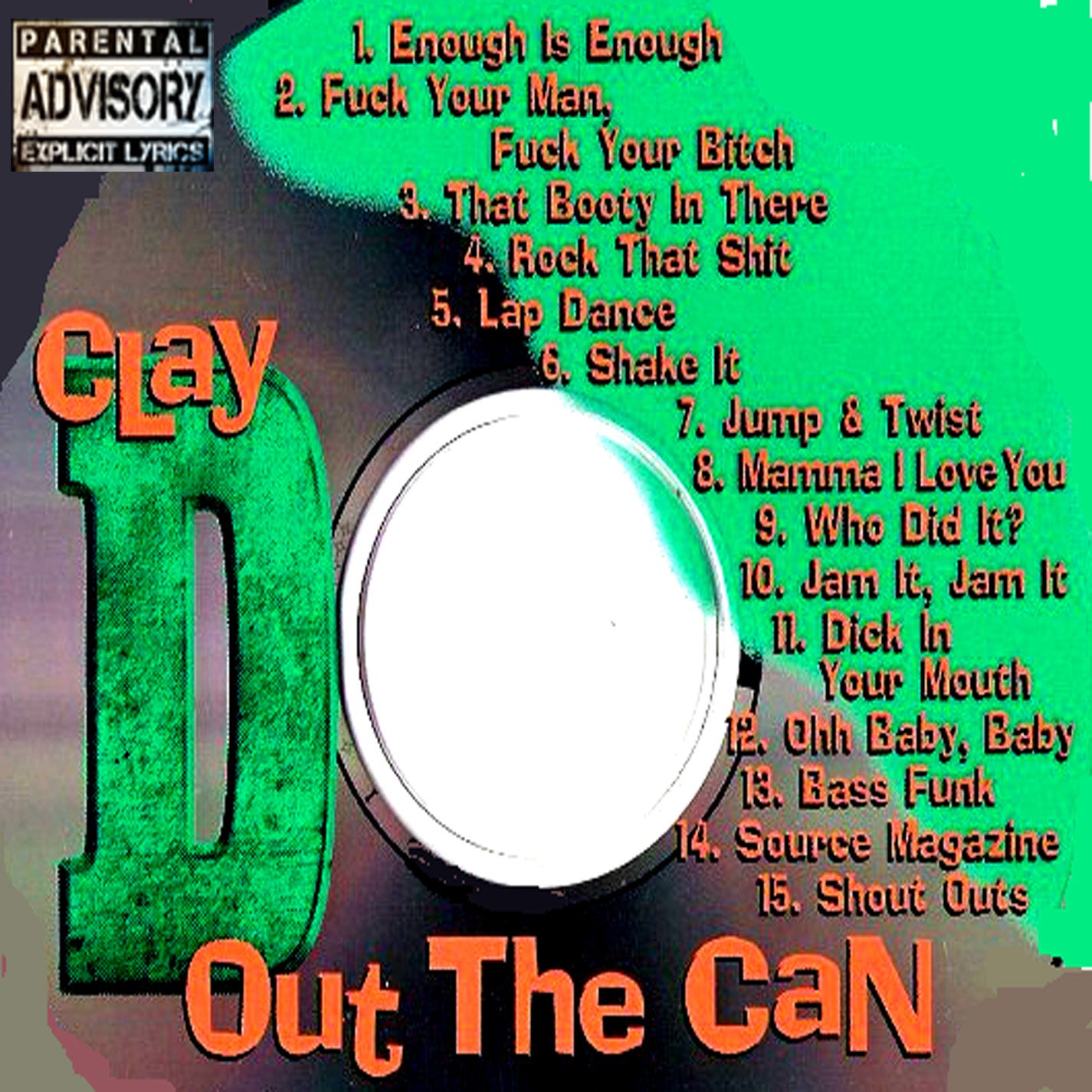 BEATMASTER CLAY D - OUT THE CAN (CD LP) c1994