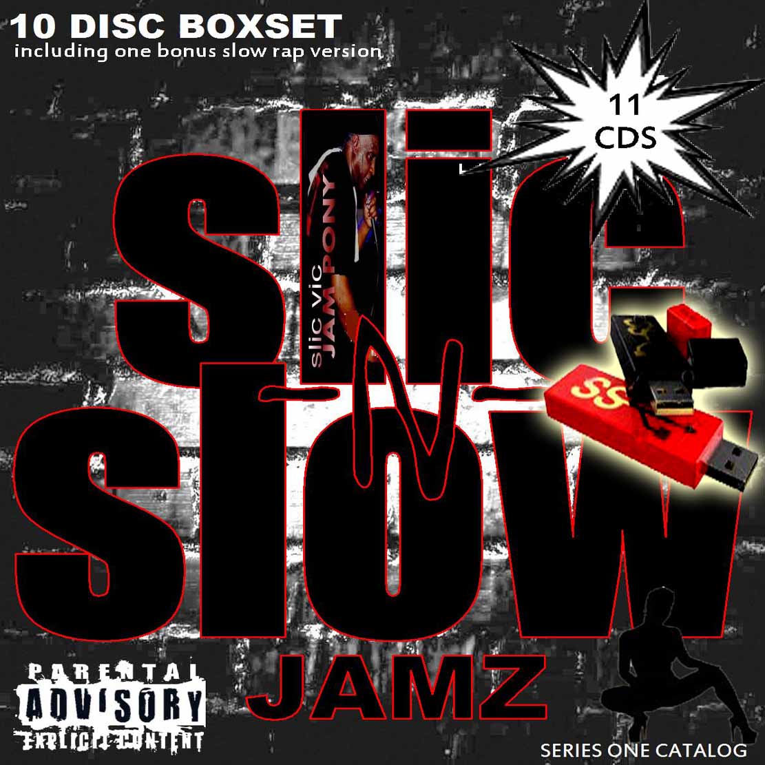 DJ SLIC VIC - SLIC N SLOW USB BOXSET SERIES c1998 - c2010