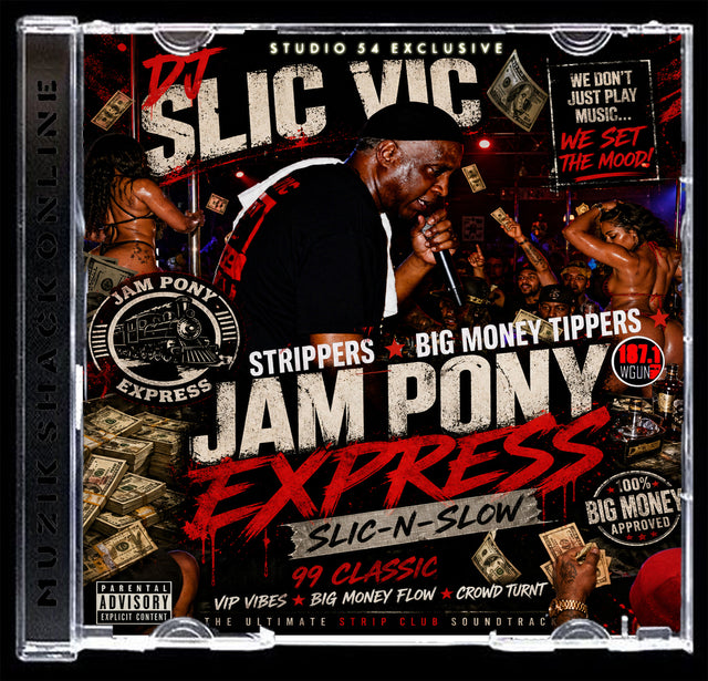DJ SLIC VIC JPE- STRIPPERS-N-BIG MONEY TIPPERS c1999