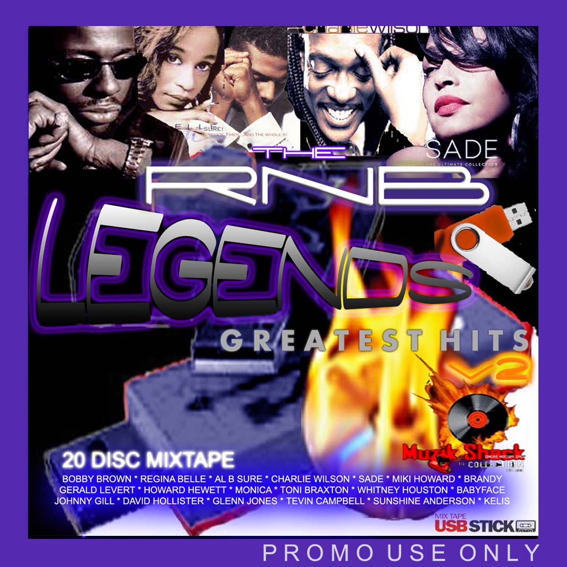 THE RNB LEGENDS GREATEST HITS VOL 2 MIXTAPE c2025 – Muzik-Shack-Online