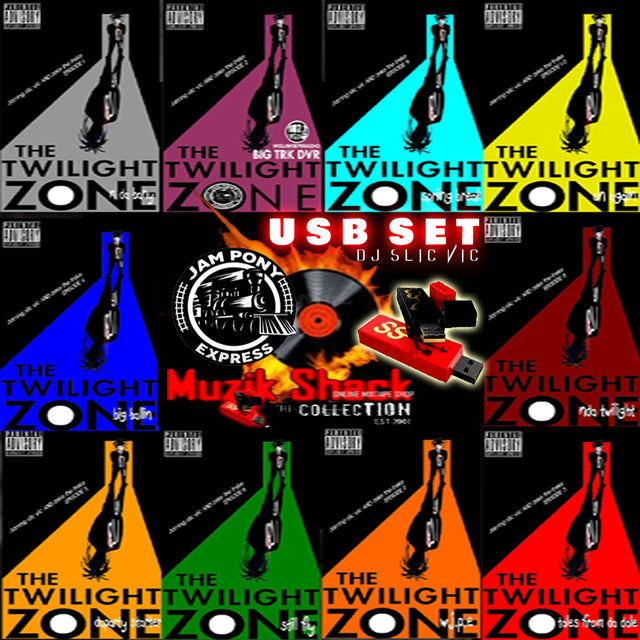 DJ SLIC VIC - TWILIGHT ZONE BOXSET SERIES c2001 - 2005