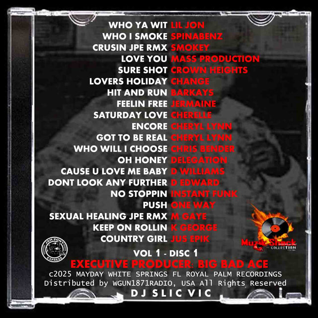 DJ SLIC VIC - MAYDAY WHITE SPRINGS VOL 1 BOXSET c2025