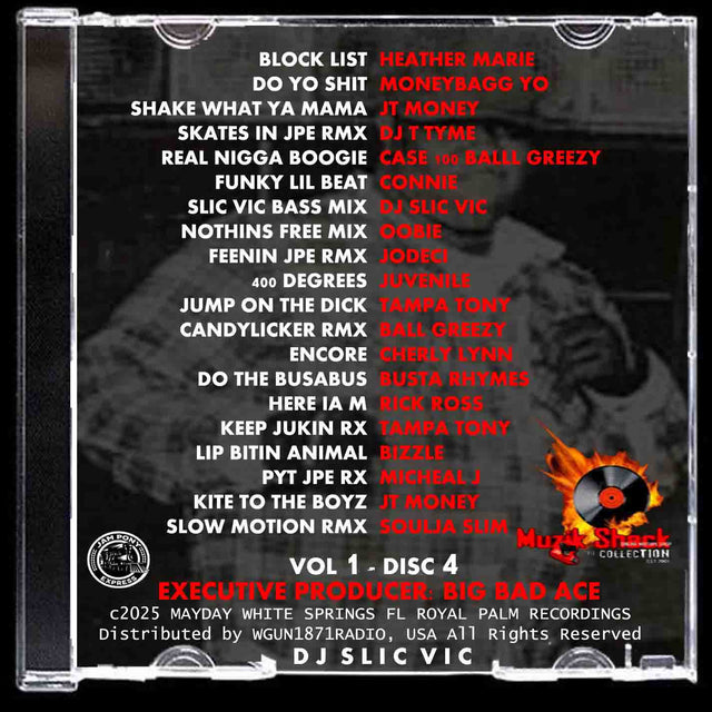 DJ SLIC VIC - MAYDAY WHITE SPRINGS VOL 1 BOXSET c2025