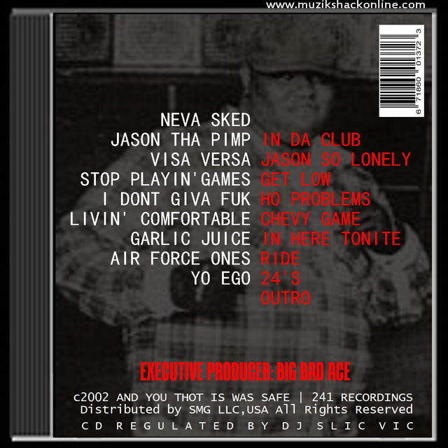 SLIC VIC - AND YOU THOT IT WAS SAFE c2002