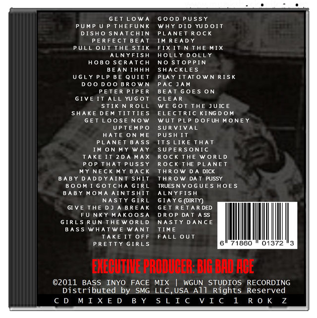 SLIC VIC * DJ ROk Z - BASS IN YO FACE MEGAMIX c2011