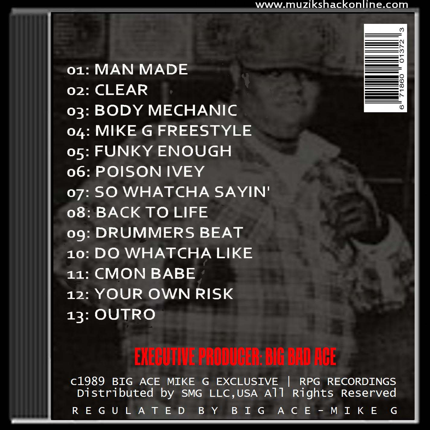 JAM PONY - BIG ACE MIKE G (RARE COPY) c1989