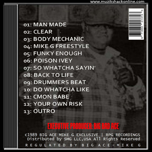 JAM PONY - BIG ACE MIKE G (RARE COPY) c1989