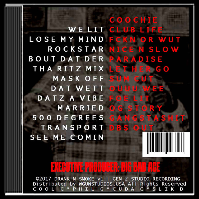 JAM PONY GEN 2 - DRANK AND SMOKE VOL 1 c2017