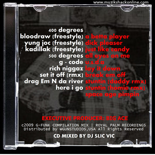 SLIC VIC - G FUNK MIXTAPE c2009