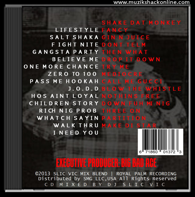 DJ SLIC VIC - MY LIFESTYLE MEGAMIX (JPE RMX) c2013