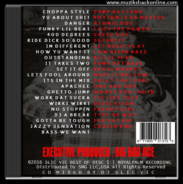 DJ SLIC VIC - SLIC VIC BEST OF BEST MIXES c2016