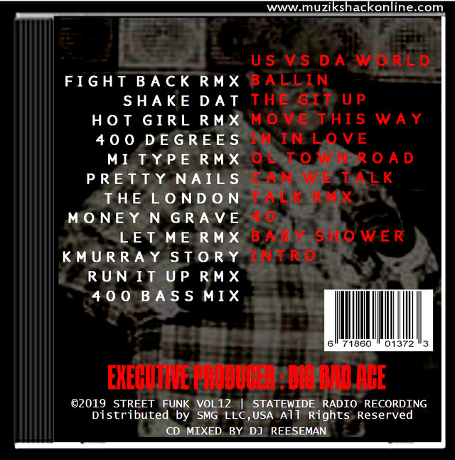 DJ REESEMAN - STREET FUNK V12 MEGAMIX c2019