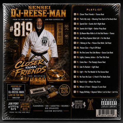 DJ REESEMAN - THE MIXTAPE CLOSER THAN FRIENDS c2026