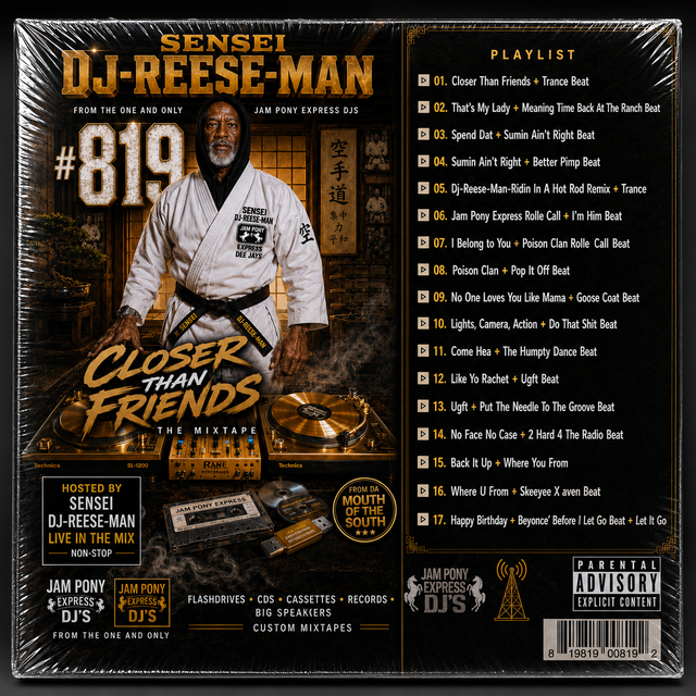DJ REESEMAN - THE MIXTAPE CLOSER THAN FRIENDS c2026