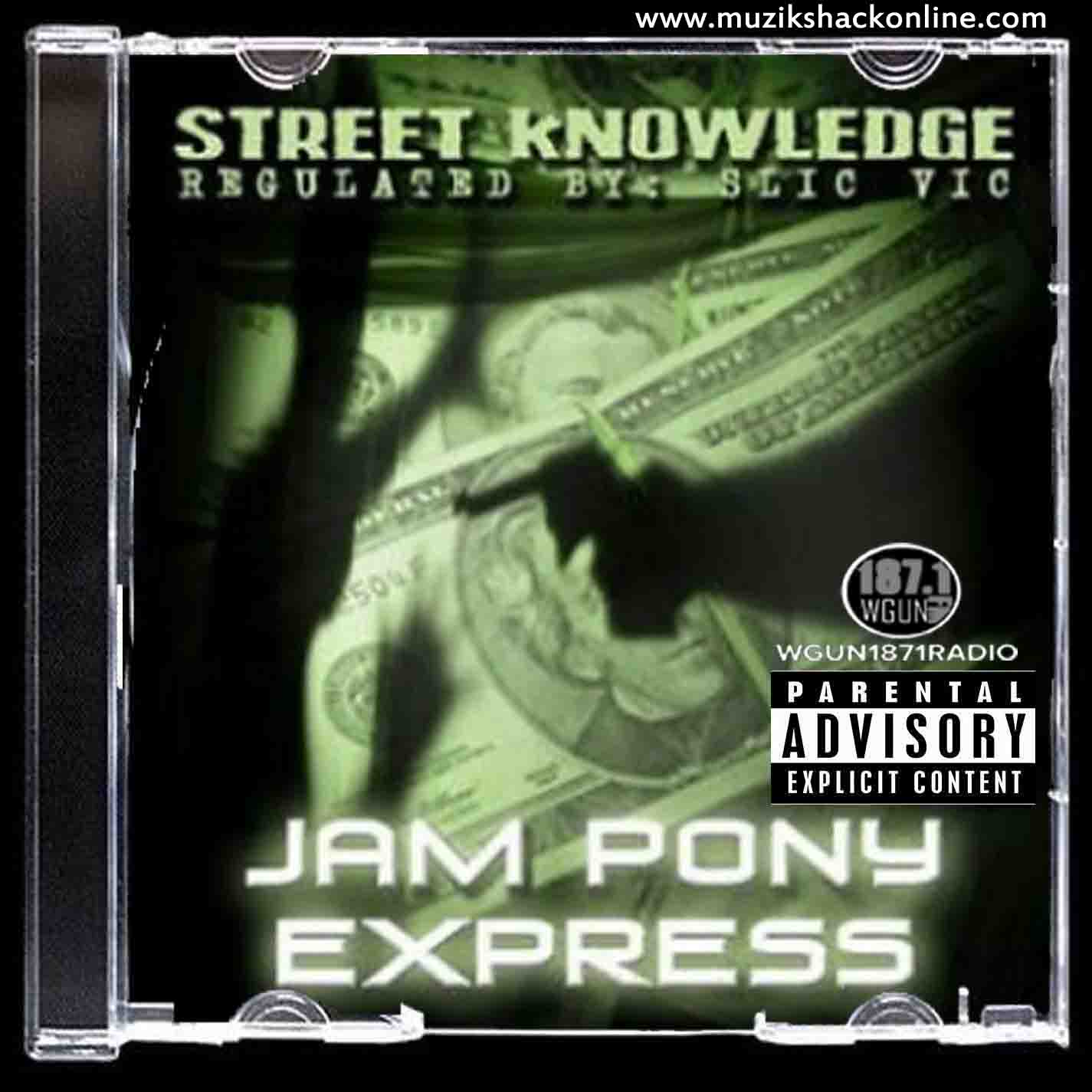 SLIC VIC JAM PONY - STREET KNOWLEDGE (STUDIO COPY) c2005