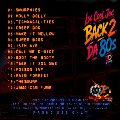 LOC COOL JOC JPE - BACK 2 THE 80s c2017