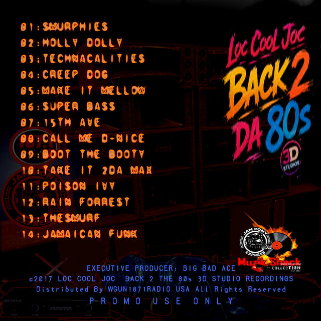 LOC COOL JOC JPE - BACK 2 THE 80s c2017