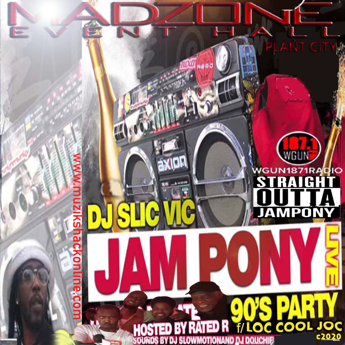JAM PONY - THE MADZONE PLANT CITY c2020