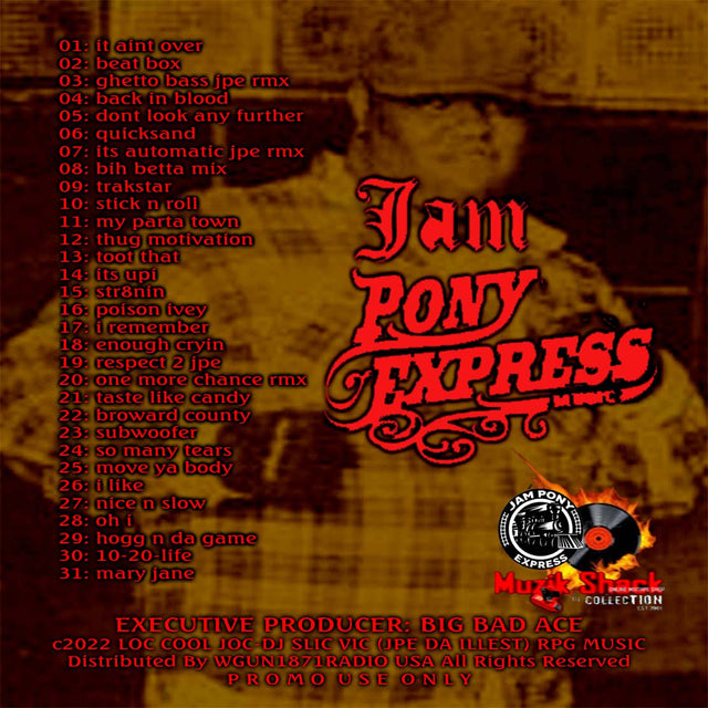 JAM PONY - THE ILLEST DJS RELOADED c2022