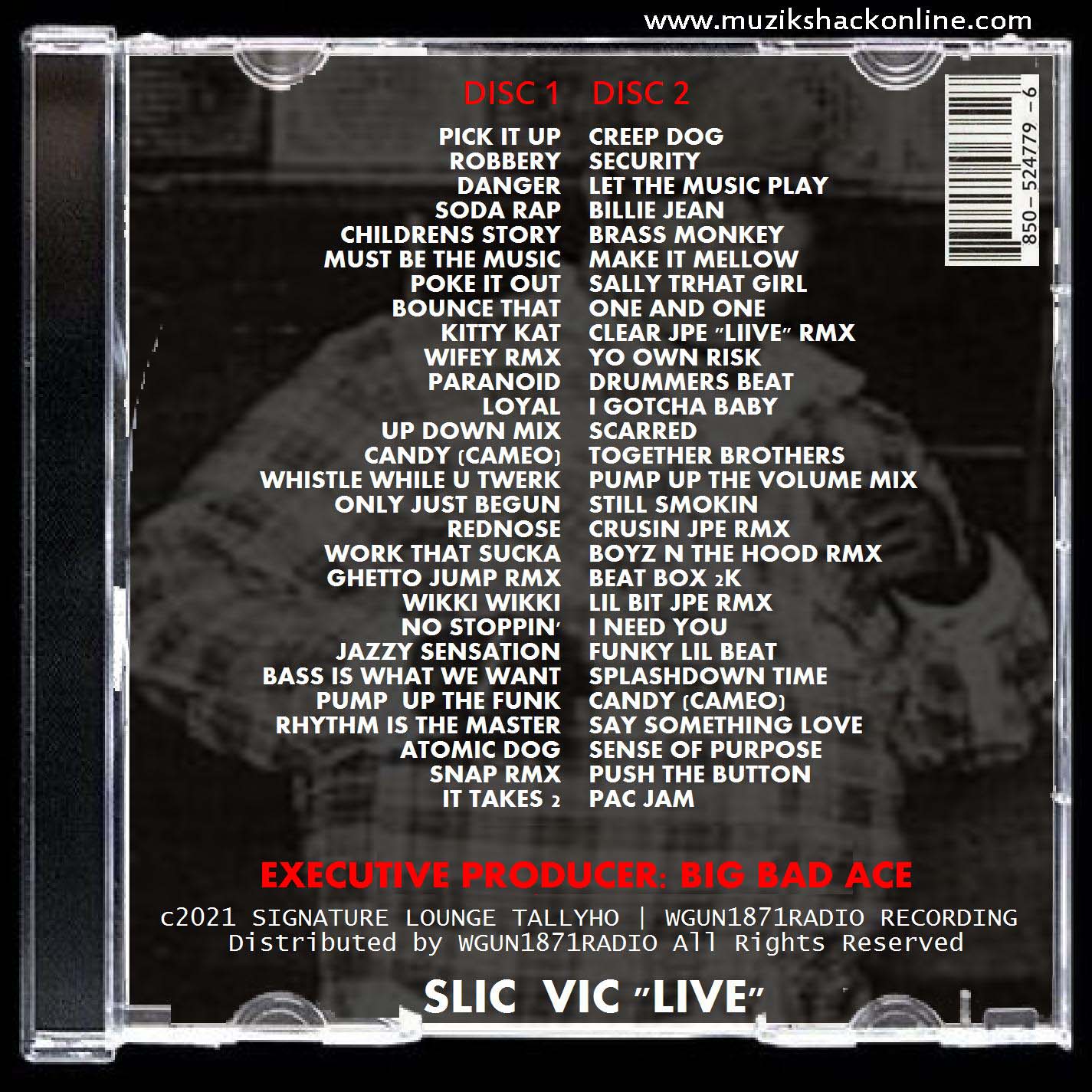 SLIC VIC - SIGNATURE LOUNGE TALLYHO (LIVE SHOW) c2021