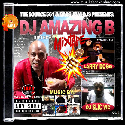 SLIC VIC - DJ AMAZING B BDAY BASH DELRAY (LIVE SHOW)  c2022