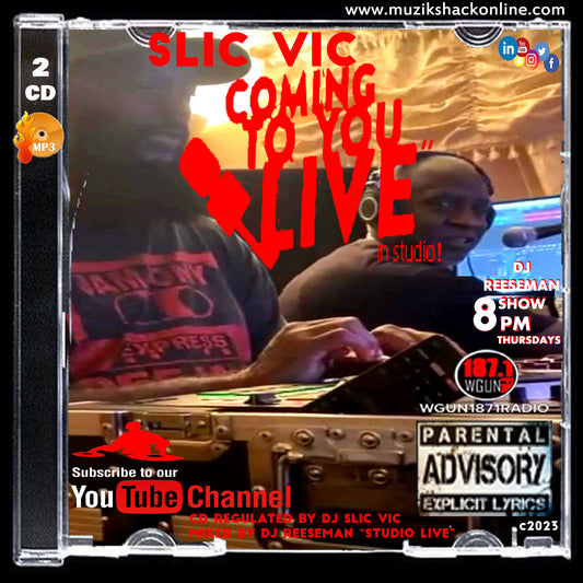 SLIC VIC JAM PONY - COMING 2 YOU LIVE (DJ REESEMAN SHOW) c2023