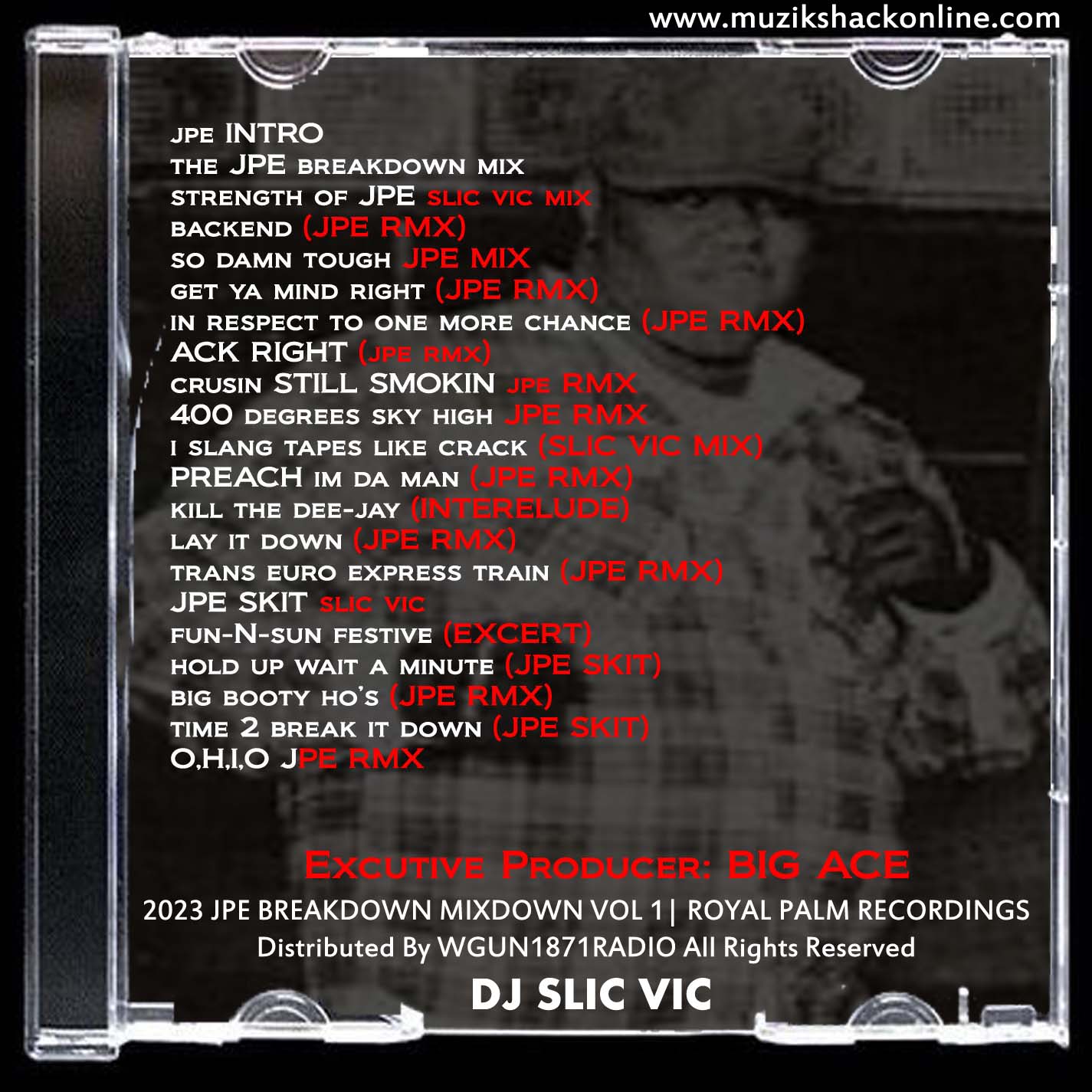 SLIC VIC - THE MIXDOWN VOL 1 (JPE BREAKDOWN) c2023