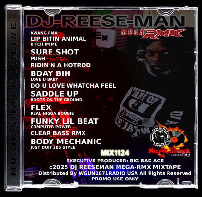 DJ REESEMAN - MEGA RMX MIXTAPE 1124 c2025
