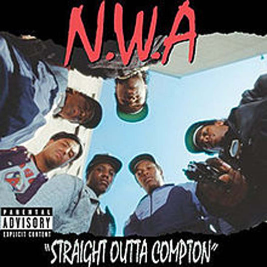 NWA - STRAIGHT OUTTA COMPTON (CD LP) c1988