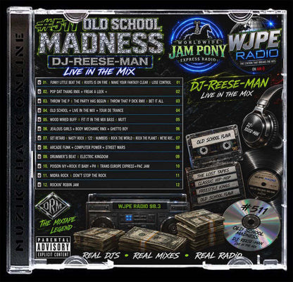 DJ REESEMAN JPE - OLD SCHOOL MADNESS #511 MIXTAPE c2026